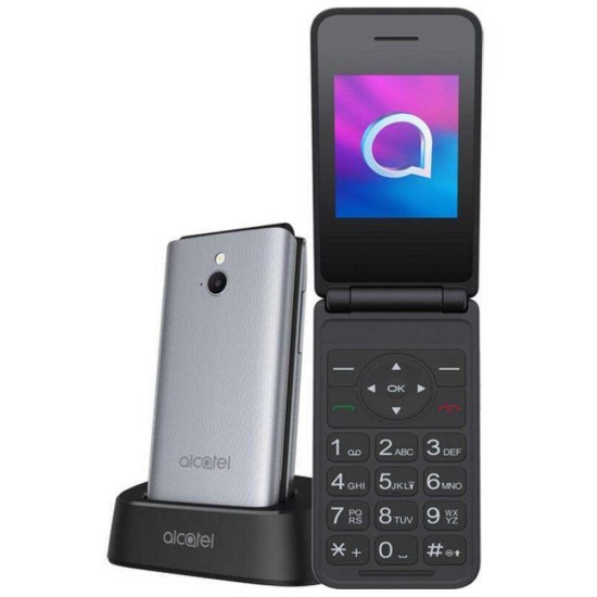 ALCATEL 3082/3082X 2,4" SINGLE SIM PRATA METÁLICO